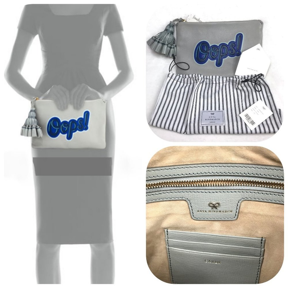 Auc Anya Hindmarch Georgiana Oops Tassel Clutch